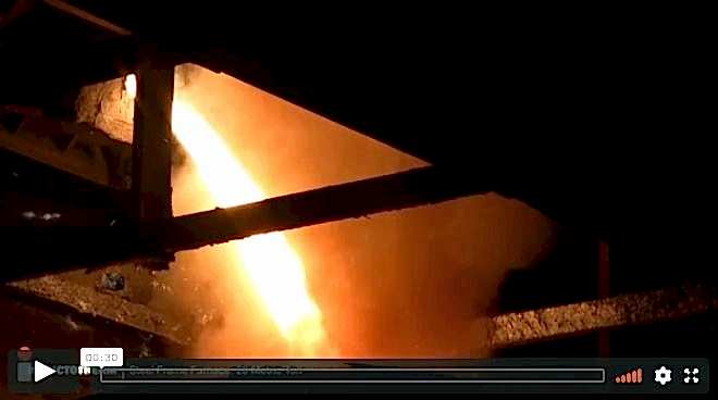 Inductotherm Steel Frame Furnace